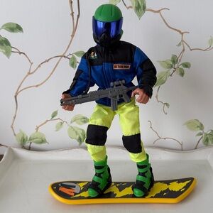 1994 Hasbro Action Man Snowboard Raider Action Figure